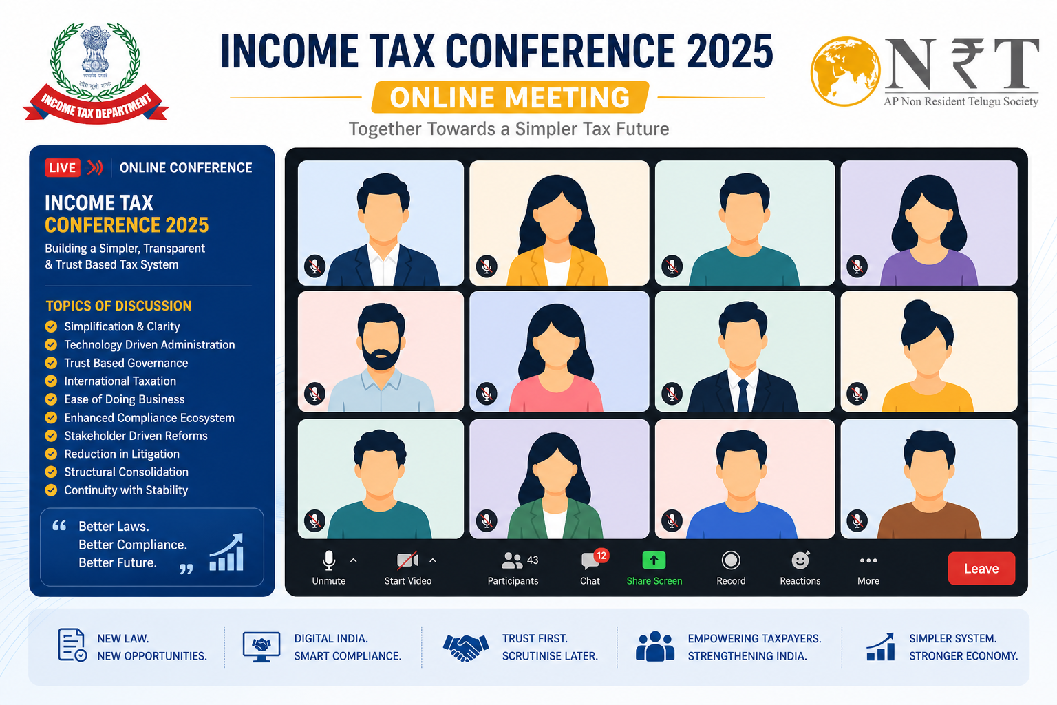 Income Tax Conference Online Meeting
